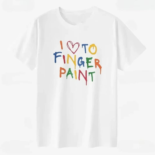 I Love To Finger Paint I'm Paint Matching