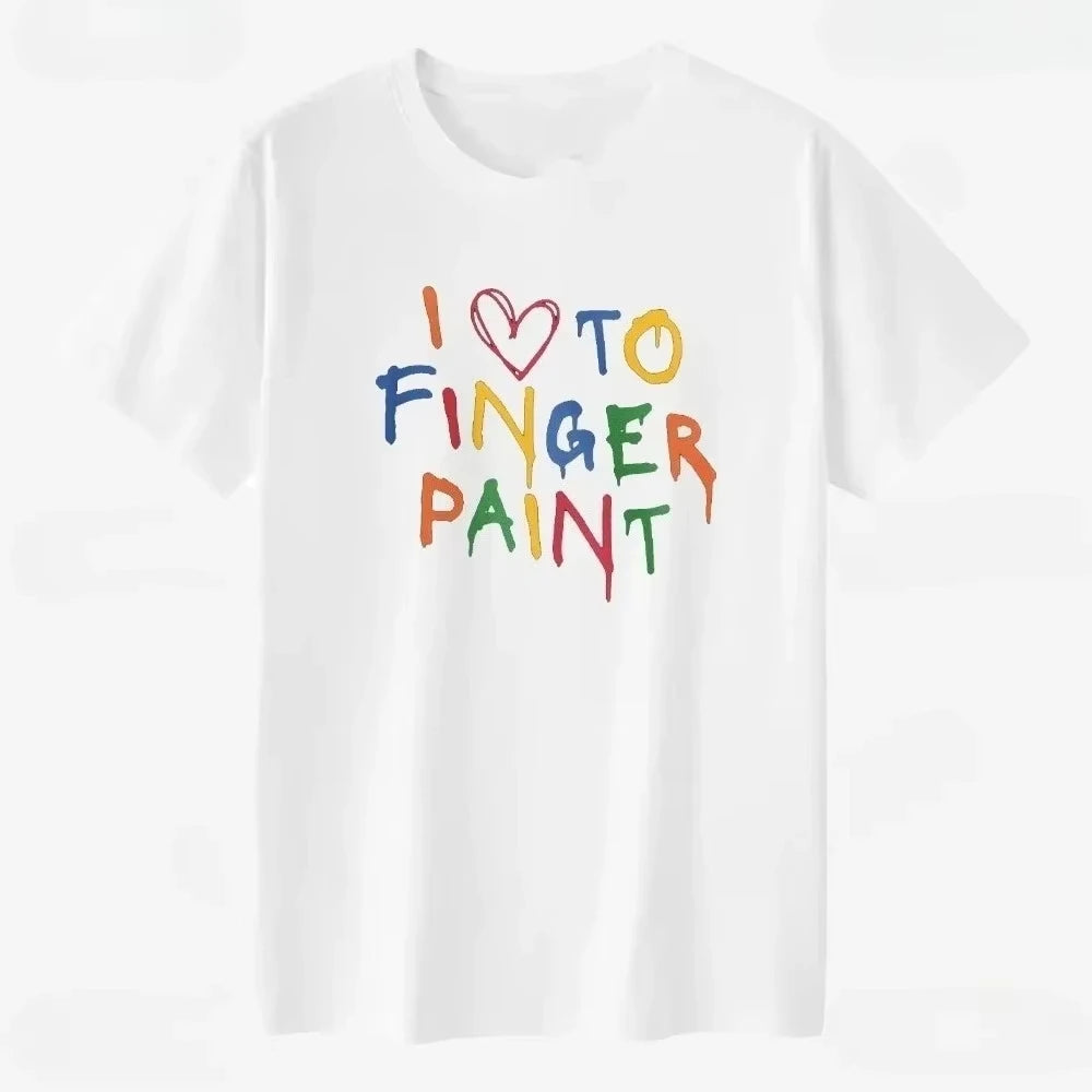 I Love To Finger Paint I'm Paint Matching