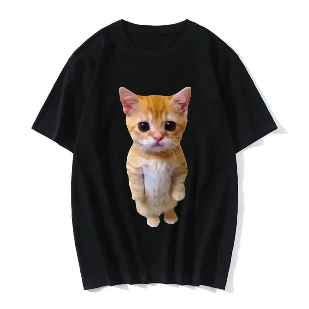 Funny Cat Oversized T-Shirt