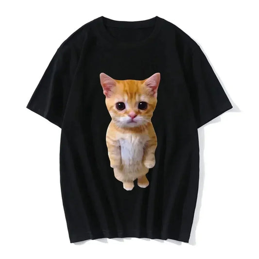 Funny Cat Oversized T-Shirt