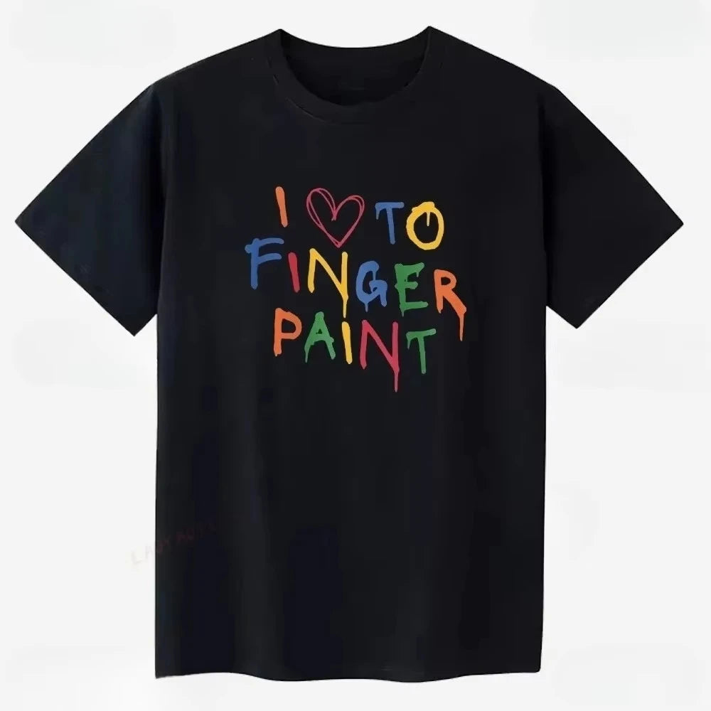 I Love To Finger Paint I'm Paint Matching